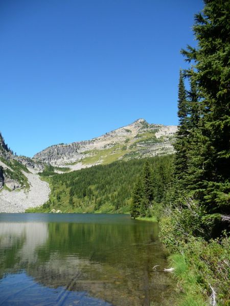 Upper Geiger Lake. Photo by Bob Hosea.