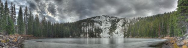 Henry's Lake panorama. Photo by Bob Hosea.