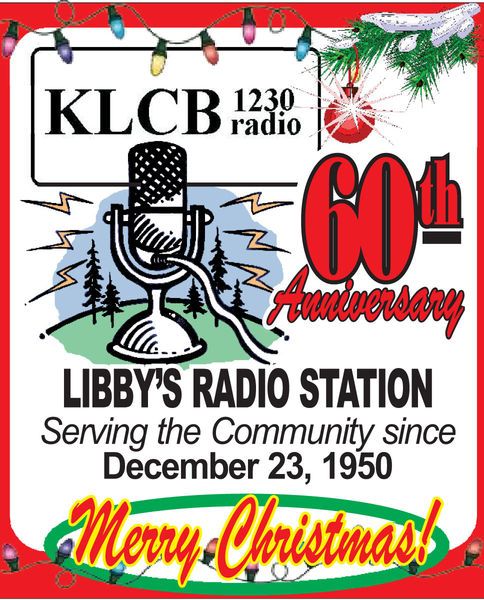 Celebrating 60 years in Radio. Photo by KLCB-KTNY Radio.