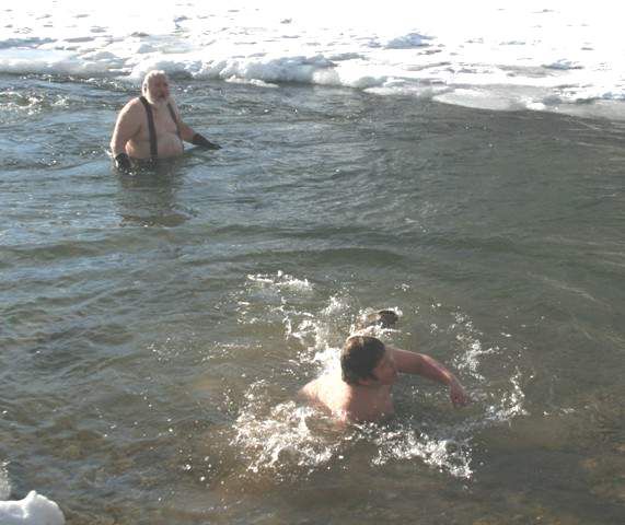 Matthew's 7th swim of the season. Photo by LibbyMT.com.