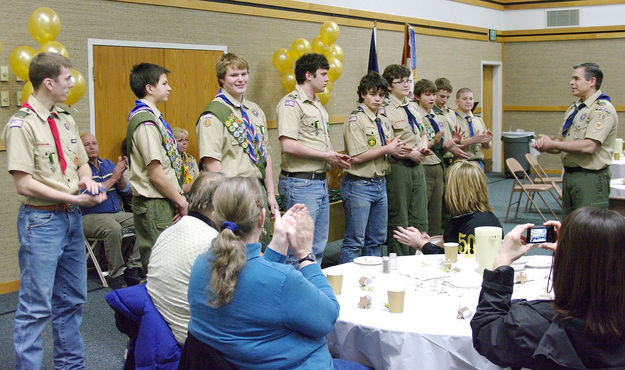 Special Recognition. Photo by Kootenai Valley Record.
