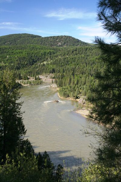 The Kootenai River. Photo by LibbyMT.com.