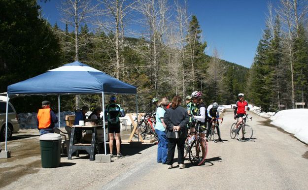 Pipe Creek summit. Photo by LibbyMT.com.