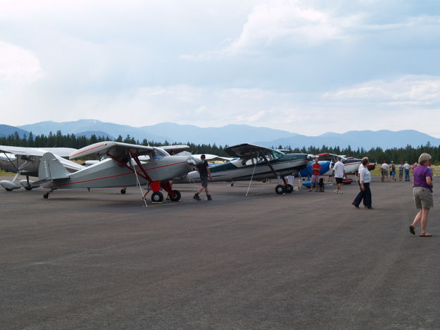 Libby Airport. Photo by Duane Williams, KLCB-KTNY Radio.