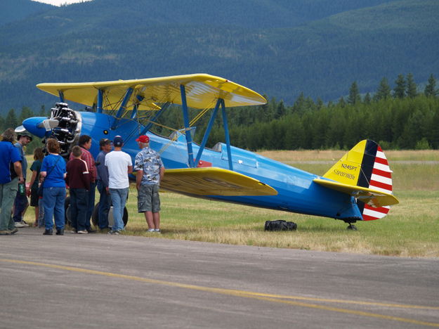 Stearman. Photo by Duane Williams, KLCB-KTNY Radio.