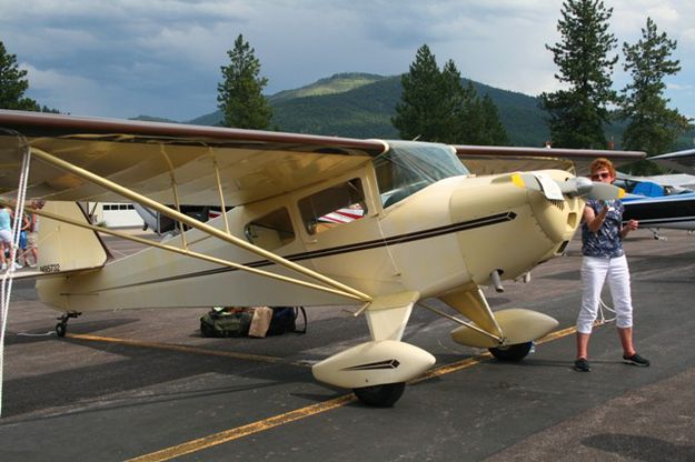 1946 Taylorcraft BC-12D. Photo by LibbyMT.com.