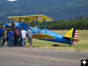 Stearman. Photo by Duane Williams, KLCB-KTNY Radio.