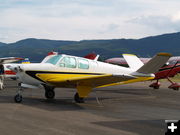 Fly-in. Photo by Duane Williams, KLCB-KTNY Radio.