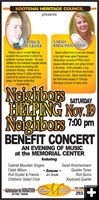 Benefit Concert. Photo by Neighbors Helping Neighbors.