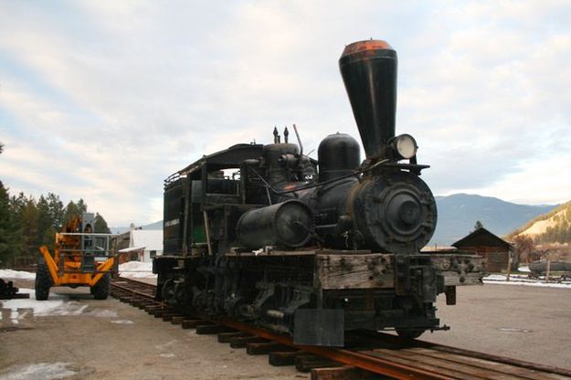 Libby's Shay engine. Photo by LibbyMT.com.