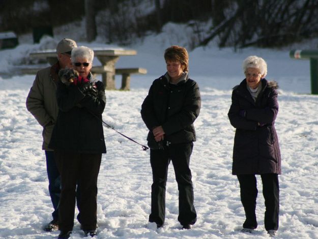 A few spectators. Photo by LibbyMT.com.