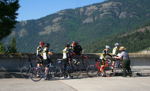 At Libby Dam.... Photo by LibbyMT.com.