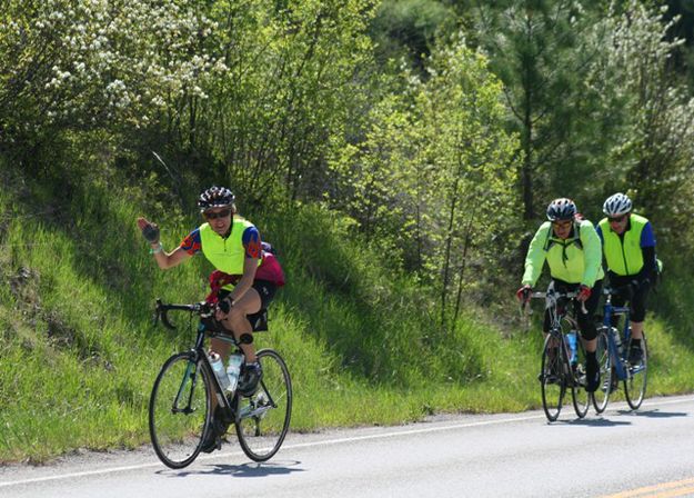 Headed down Hwy. 37.... Photo by LibbyMT.com.