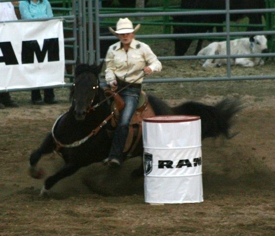 Barrel Racing. Photo by LibbyMT.com.