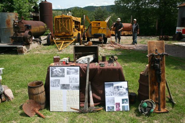 Mining artifacts. Photo by LibbyMT.com.