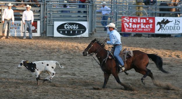Tie-Down Roping. Photo by LibbyMT.com.