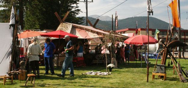 Viking Encampment. Photo by LibbyMT.com.