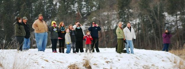 The spectators. Photo by LibbyMT.com.