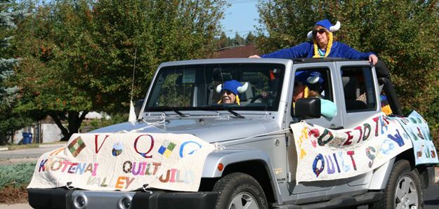 Kootenai Valley quilters. Photo by LibbyMT.com.