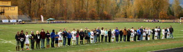 Libby High School Soccer Seniors. Photo by LibbyMT.com.