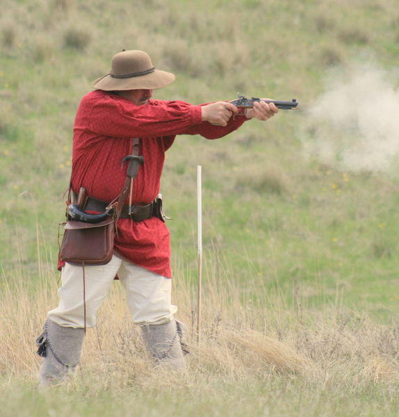 Black Powder Shoot. Photo by LibbyMT.com.