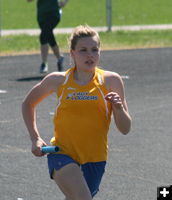 Krysten - 1600 Relay. Photo by LibbyMT.com.