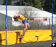 Krysten - High Jump. Photo by LibbyMT.com.