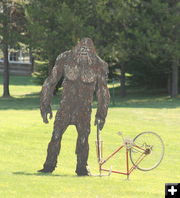 Bigfoot sighting. Photo by LibbyMT.com.