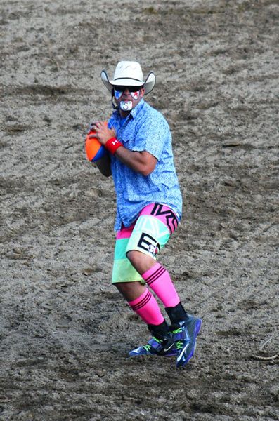 Rodeo Clown Josh Sheppard. Photo by LibbyMT.com.