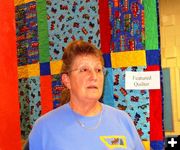Donna Anderson, Featured Quilter. Photo by LibbyMT.com.