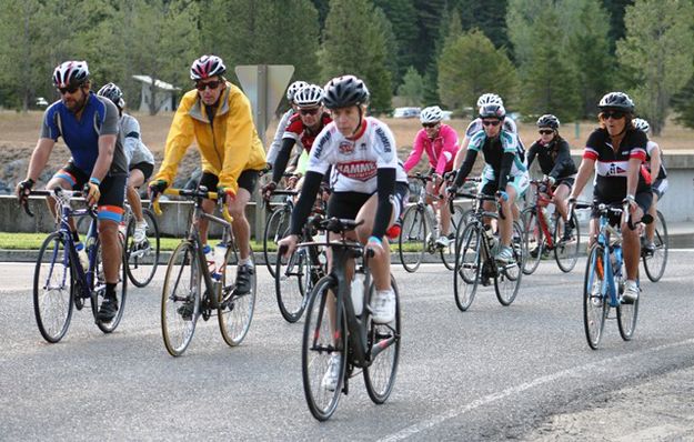 Le Tour de Koocanusa Riders. Photo by LibbyMT.com.