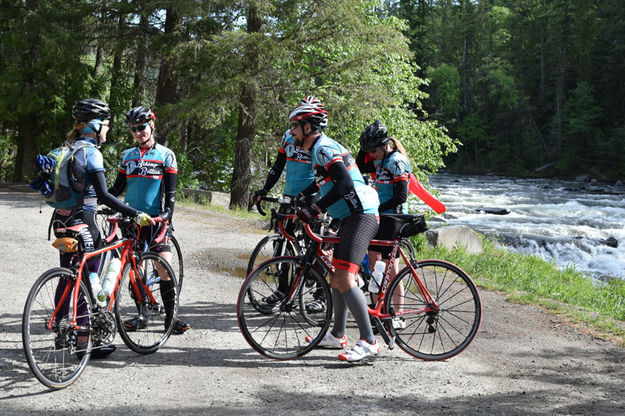 At Yaak Falls. Photo by Susie Rice.