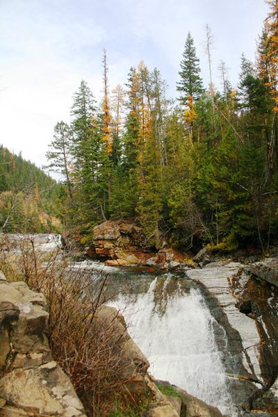 Yaak Falls. Photo by LibbyMT.com.