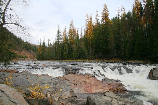 Yaak Falls. Photo by LibbyMT.com.