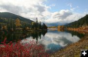 Kootenai River along Highway 37. Photo by LibbyMT.com.