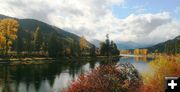 Kootenai River along Highway 37. Photo by LibbyMT.com.