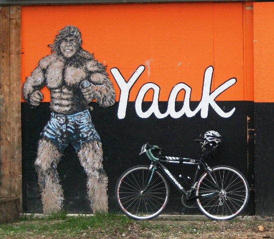 Yaak artwork. Photo by LibbyMT.com.