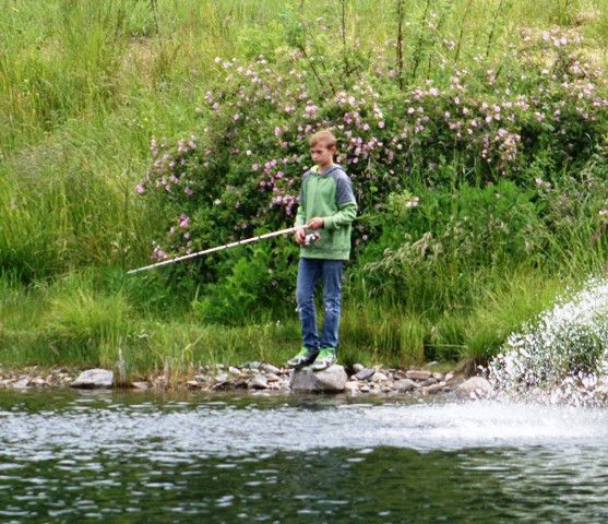 A nice day of fishing. Photo by LibbyMT.com.