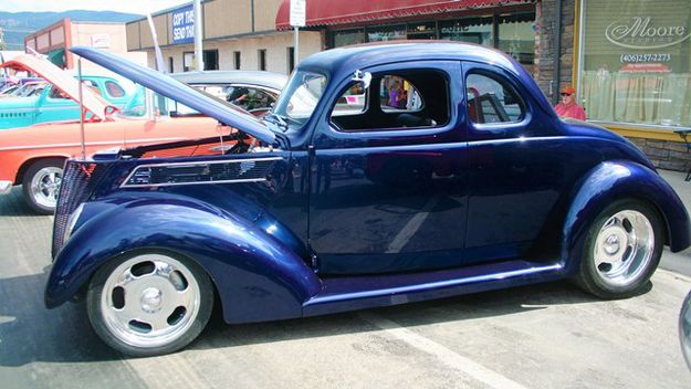 1937 Ford Coupe. Photo by LibbyMT.com.