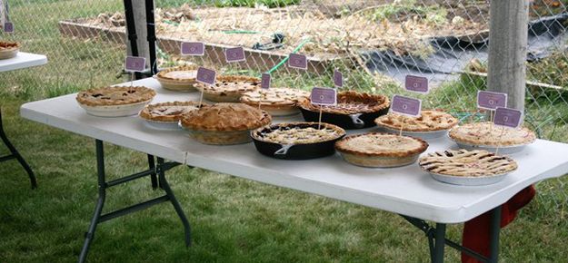 Pie entries. Photo by LibbyMT.com.