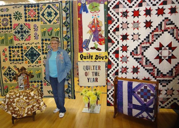 Quilter of the Year Barb Hoeltzel. Photo by LibbyMT.com.