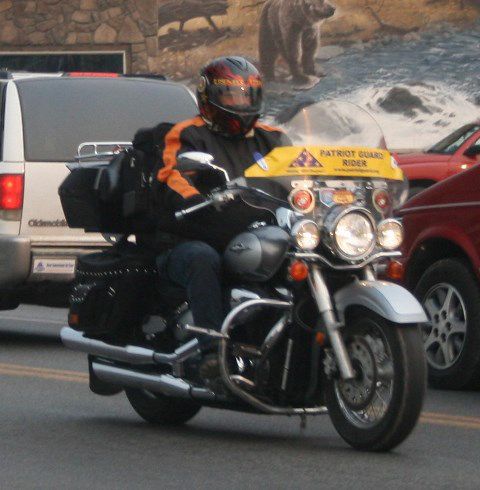 Patriot Guard Rider. Photo by LibbyMT.com.