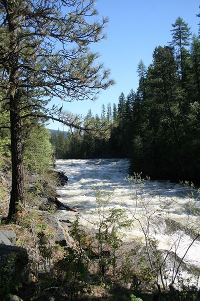 Yaak Falls. Photo by LibbyMT.com.