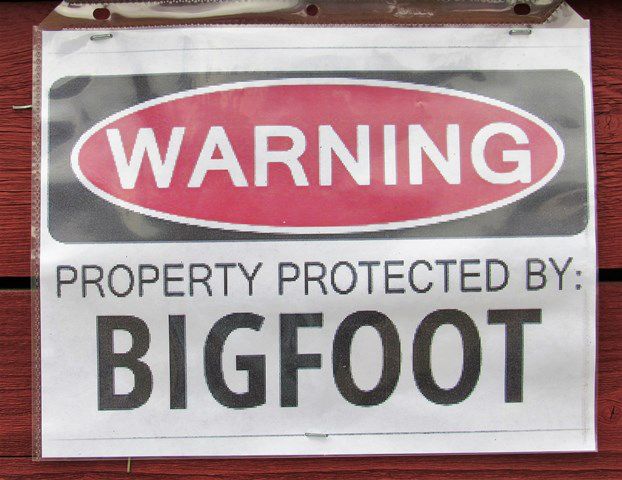 Protected by Bigfoot. Photo by LibbyMT.com.