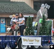 Logger Days float. Photo by LibbyMT.com.