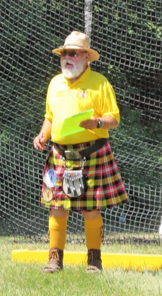 Scottish American Athletic Association judge. Photo by LibbyMT.com.