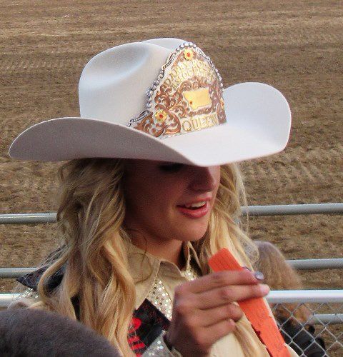 Darby Rodeo Queen Cassie Turner. Photo by LibbyMT.com.