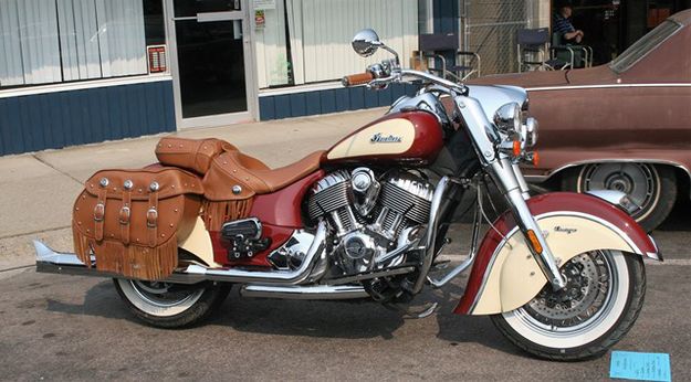 2017 Indian Vintage Chief. Photo by LibbyMT.com.