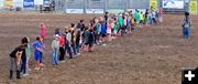 Kids 8-12 Calf Scramble. Photo by LibbyMT.com.