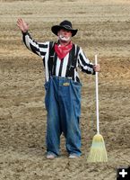 Rodeo clown Timber Tuckness. Photo by LibbyMT.com.